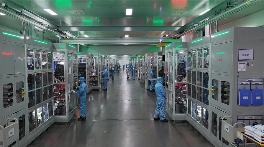 宜昌楚能三号工厂产品正式量产下线，标志项目一期全面建成量产